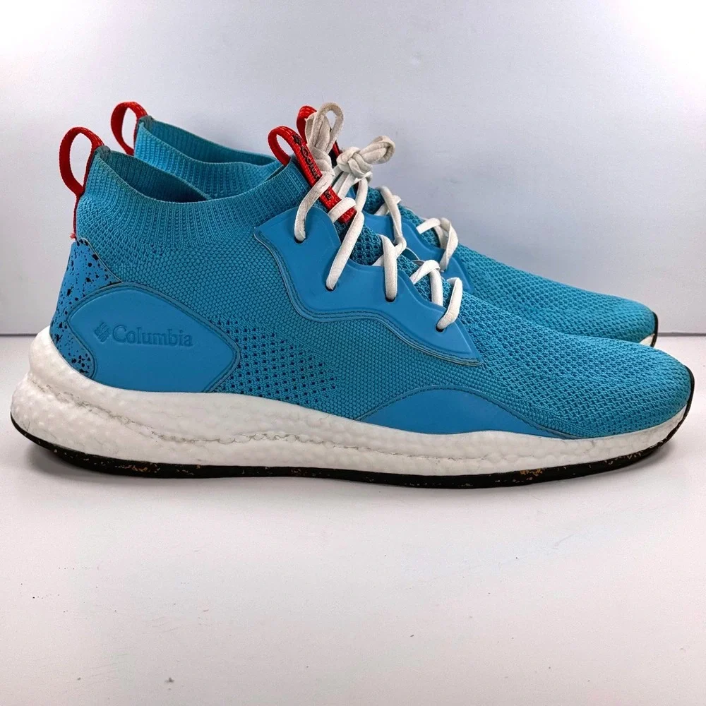 Columbia Men's SH/FT OutDry Knit Sneakers Blue Red BM0082-434 Size 12